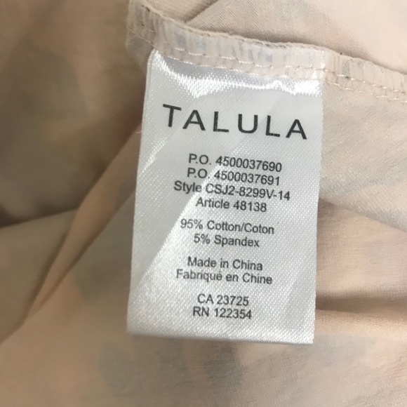 Aritzia Talula Floral Palmetto Skater Mini Dress - Picture 8 of 8